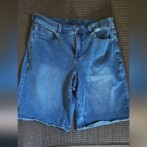Universal Standard Blue Denim Jean Shorts